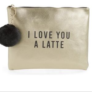 Nordstrom “Love You a Latte” Charging Tech Pouch